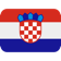 Flagge für Kroatisch