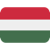 Flagge für Ungarisch