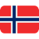 Flagge für Norwegisch